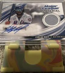 Starling Marte #MLMA-SM Baseball Cards 2023 Topps Update Major League Material Autographs Prices
