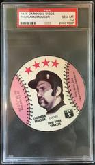 Thurman Munson Baseball Cards 1976 Carousel Discs Prices