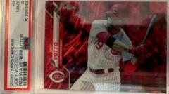 Joey Votto [Red Wave Refractor] #9 Baseball Cards 2020 Topps Chrome Prices