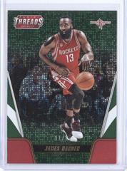 James Harden [Dazzle Green] Basketball Cards 2016 Panini Threads Prices
