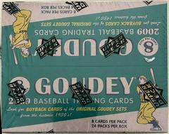 Retail Box Baseball Cards 2009 Upper Deck Goudey Prices