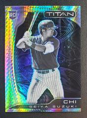 Seiya Suzuki [Hyper] #4 Baseball Cards 2022 Panini Chronicles Titan Prices