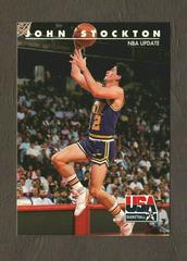 John Stockton #82 Basketball Cards 1992 Skybox USA Prices