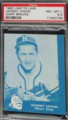 Johnny Logan Baseball Cards 1960 Lake to Lake Dairy Braves Prices