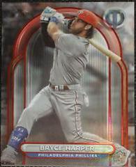 Bryce Harper [Red] #13 Baseball Cards 2024 Topps Tribute Prices