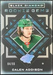 Calen Addison [Spectrum] #RG-CA Hockey Cards 2021 Upper Deck Black Diamond Rookie Gems Prices