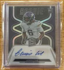 Lewis Cine Football Cards 2022 Panini Spectra Rookie Autographs Prices