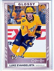 Luke Evangelista #R-21 Hockey Cards 2023 Upper Deck OPC Glossy Prices