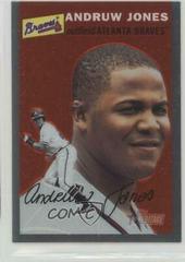 Andruw Jones #THC51 Baseball Cards 2003 Topps Heritage Chrome Prices