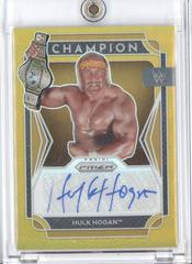 Hulk Hogan [Gold Prizm] #CS-HHG Wrestling Cards 2022 Panini Prizm WWE Champion Signatures Prices