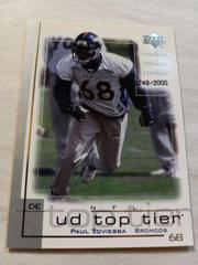 Paul Toviessi #272 Football Cards 2001 Upper Deck Top Tier Prices