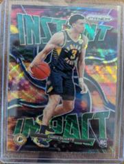 Chris Duarte [Green Wave] #17 Basketball Cards 2021 Panini Prizm Instant Impact Prices