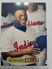 Albert Belle [Superstar Sampler] #219 Baseball Cards 1994 Stadium Club Prices