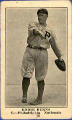 Eddie Burns #18 Baseball Cards 1917 Collins McCarthy Prices