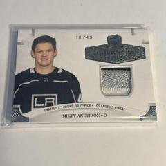 Mikey Anderson [Patch] #2021-MA Hockey Cards 2020 Upper Deck The Cup Rookie Class of 2021 Prices