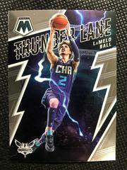 LaMelo Ball #8 Basketball Cards 2021 Panini Mosaic Thunder Lane Prices