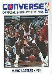 Mark Aguirre Basketball Cards 1989 Converse Prices