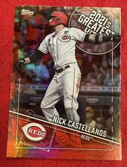 Nick Castellanos [Red] Baseball Cards 2022 Topps 2021’s Greatest Hits Prices