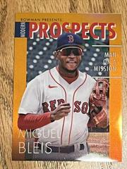Miguel Bleis [Orange] Baseball Cards 2023 Bowman Modern Prospects Prices