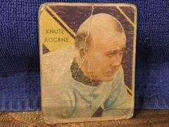 Knute Rockne Football Cards 1935 National Chicle Prices
