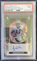 Marques Colston [Green] #SS-MC Football Cards 2022 Panini Absolute Signature Standouts Prices