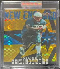 Vince Wilfork [Gold Xfractor] Football Cards 2004 Topps Finest Prices