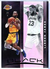LeBron James #27 Basketball Cards 2019 Panini Black Prices