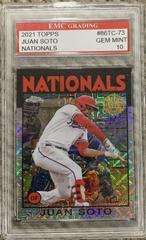 Estevan Florial [silver pack mojo] #86TC-10 Baseball Cards 2021 Topps Chrome 1986 Prices