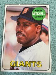 Kevin Mitchell [Hand Cut] #2 Baseball Cards 1990 Baseball Cards Magazine Repli Cards Prices