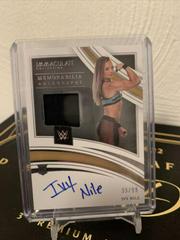 Ivy Nile [Memorabilia Autograph] #107 Wrestling Cards 2022 Panini Immaculate WWE Prices
