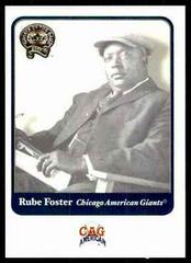 Rube Foster Baseball Cards 2001 Fleer Greats Prices