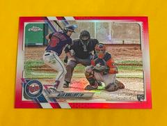 Alex Kirilloff [Red Refractor] #170 Baseball Cards 2021 Topps Chrome Prices