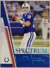 Peyton Manning #120 Football Cards 2007 Playoff Absolute Memorabilia Prices