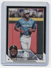 Luis Robert Jr. [Black] #ASG-21 Baseball Cards 2023 Topps Update All Star Game Prices