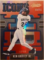 Ken Griffey Jr. [Red] #I-3 Baseball Cards 2021 Panini Absolute Icons Prices