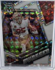 George Kittle [White] #SS-GK Football Cards 2023 Panini Mosaic Swagger Prices