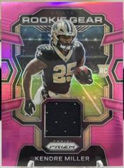 Kendre Miller [Pink] #RG-KM Football Cards 2023 Panini Prizm Rookie Gear Prices