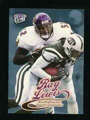 Ray Lewis [Platinum Medallion] Football Cards 1999 Ultra Prices