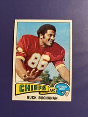 Buck Buchanan Football Cards 1975 Topps Prices