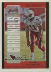 Larry Fitzgerald [Red Refractor] #105 Football Cards 2005 Bowman Chrome Prices