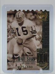 Bart Starr [Century Collection] #41 Football Cards 1999 Upper Deck Century Legends Prices