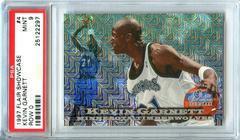 Kevin Garnett [Row 0] Basketball Cards 1997 Flair Showcase Prices