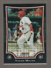 Yadier Molina #187 Baseball Cards 2009 Bowman Chrome Prices