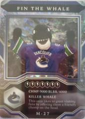 Fin The Whale [Sparkle] Hockey Cards 2021 Upper Deck MVP Mascots Gaming Prices