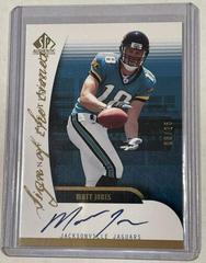 Matt Jones [Gold] Football Cards 2005 SP Authentic Sign of the Times Prices