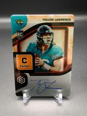 Trevor Lawrence [Signature Carbon] Football Cards 2021 Panini Elements Prices
