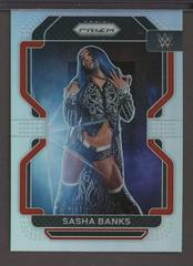 Sasha Banks [Silver Prizm] Wrestling Cards 2022 Panini Prizm WWE Prices