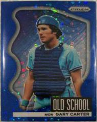 Gary Carter [Blue Donut Circles Prizm] #OS-10 Baseball Cards 2022 Panini Prizm Old School Prices
