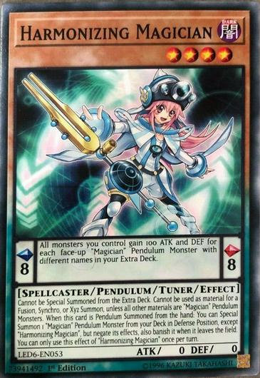 Harmonizing Magician [1st Edition] | Ungraded | YuGiOh Legendary ...