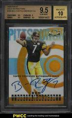 Ben Roethlisberger [Autograph Gold Refractor] Football Cards 2004 Topps Finest Prices